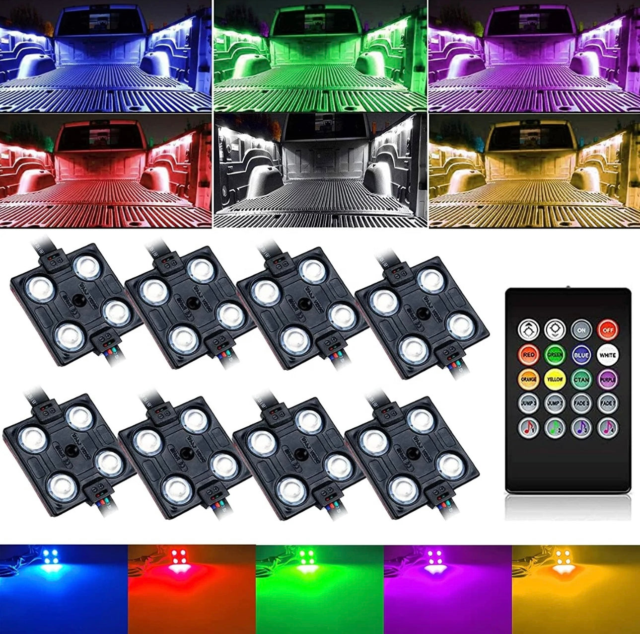 RGBW BED LIGHTS